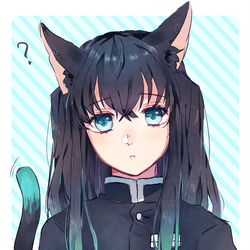 This is a pixiv picture whose title is にゃんむい.