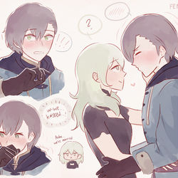 This is a pixiv picture whose title is BLUSHY.