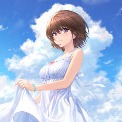 This is a pixiv picture whose title is 2019夏.