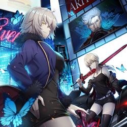 This is a pixiv picture whose title is 亚种特异点 I 恶性隔绝魔境.