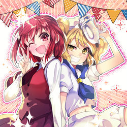This is a pixiv picture whose title is ゆめちゆ！！.