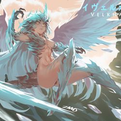 This is a pixiv picture whose title is イヴェルカーナ / 冰龍.