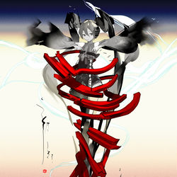 This is a pixiv picture whose title is 鳥居の音.