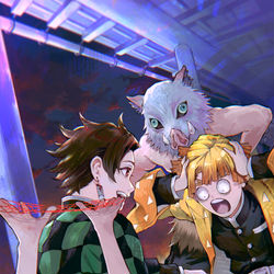 This is a pixiv picture whose title is かまぼこ隊.