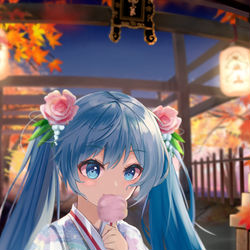 This is a pixiv picture whose title is 天満宮.
