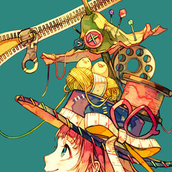 This is a pixiv picture whose title is 魔法のはじまり.