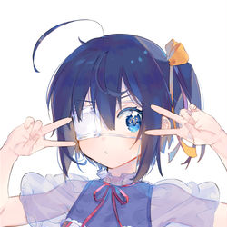 This is a pixiv picture whose title is 小鳥遊六花✌️.