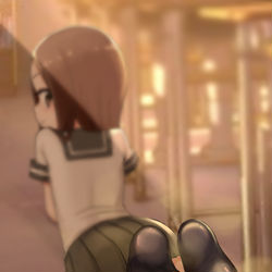This is a pixiv picture whose title is からかい上手の高木さん.