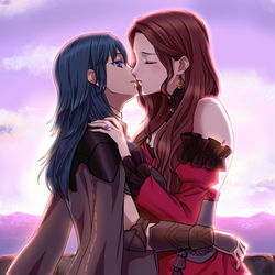 This is a pixiv picture whose title is べレスxドロテア支援S.