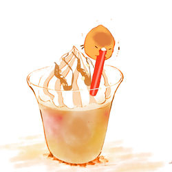 This is a pixiv picture whose title is 秋シェイク.