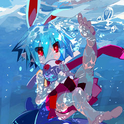 This is a pixiv picture whose title is 水中プレネールさん.