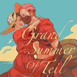 This is a pixiv picture whose title is 【PFLS】盛夏華々しく.