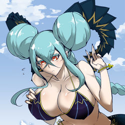 This is a pixiv picture whose title is 水著ティアマト.
