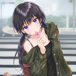 This is a pixiv picture whose title is 何ですか?.