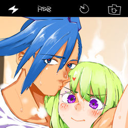 This is a pixiv picture whose title is ぷろめあ.