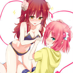 This is a pixiv picture whose title is おててつないで.