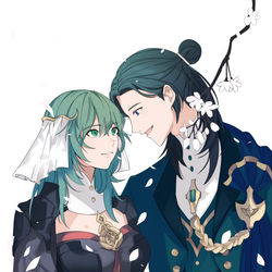 This is a pixiv picture whose title is 銀の結婚式.