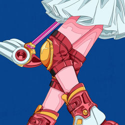 This is a pixiv picture whose title is 憧れていた。.