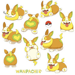 This is a pixiv picture whose title is ワンパチかわいいよね、という話.