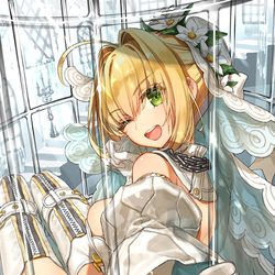 This is a pixiv picture whose title is ネロブライド.