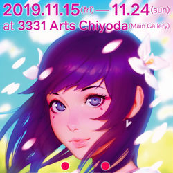 This is a pixiv picture whose title is 個展のサイト開始！.