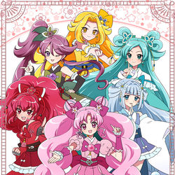 This is a pixiv picture whose title is 百花繚乱.