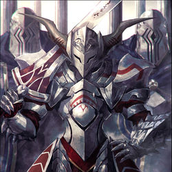 This is a pixiv picture whose title is モードレッド.
