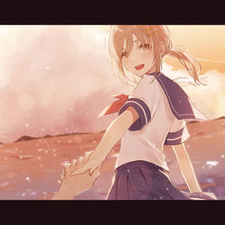 This is a pixiv picture whose title is 『愛しい君へ』.