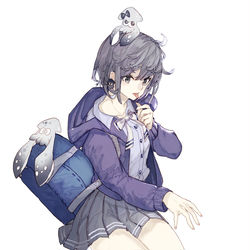 This is a pixiv picture whose title is いかとおんな.