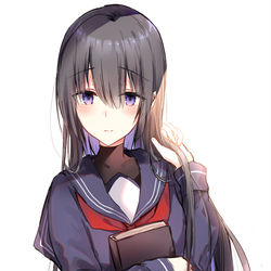 This is a pixiv picture whose title is 視線の先.