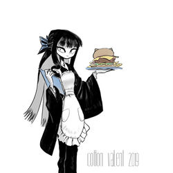 This is a pixiv picture whose title is チーズバーガー.