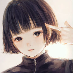 This is a pixiv picture whose title is on your side.