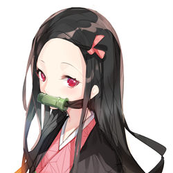 This is a pixiv picture whose title is 彌豆子.