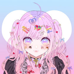 This is a pixiv picture whose title is 百合好きGirl.