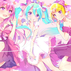 This is a pixiv picture whose title is ルカミクリン.