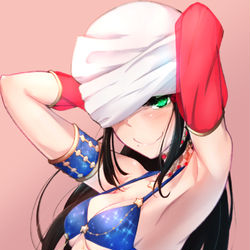 This is a pixiv picture whose title is 網元の娘.