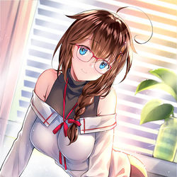This is a pixiv picture whose title is 落書き時雨.