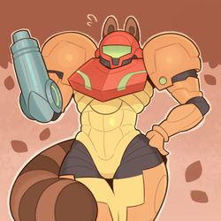 This is a pixiv picture whose title is Metroid, Samus.
