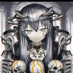 This is a pixiv picture whose title is 無題.