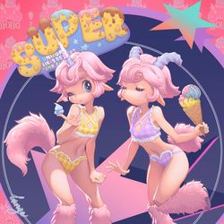 This is a pixiv picture whose title is unicorn dance.