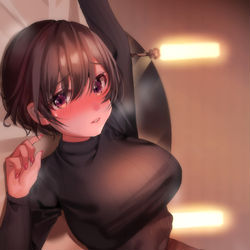 This is a pixiv picture whose title is ２０５号室.