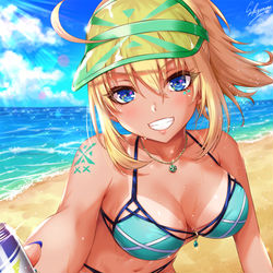 This is a pixiv picture whose title is 日焼けXX.