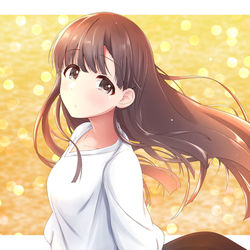 This is a pixiv picture whose title is 夕焼け.