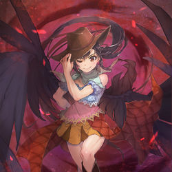 This is a pixiv picture whose title is 勁牙組組長！驪駒早鬼！.