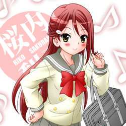 This is a pixiv picture whose title is 梨子ちゃん.
