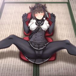 This is a pixiv picture whose title is 艦詰45.