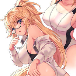 This is a pixiv picture whose title is 水着ジャンヌ.