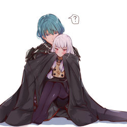 This is a pixiv picture whose title is 先生のコートに包まれたい.