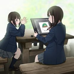 This is a pixiv picture whose title is sketch.