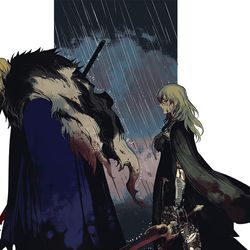 This is a pixiv picture whose title is 五年.